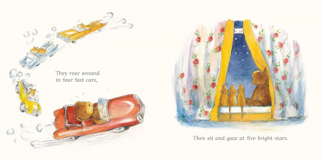 Carte cu ilustratii. One Ted falls out of bed. Macmillan [1]