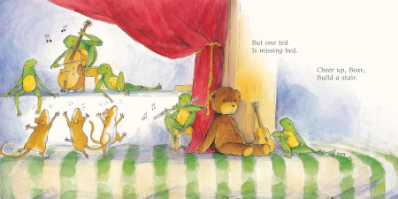 Carte cu ilustratii. One Ted falls out of bed. Macmillan [2]
