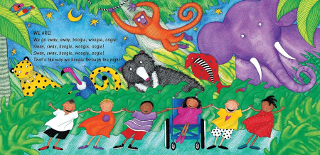 Carte cu ilustratii. The Animal Boogie [1]