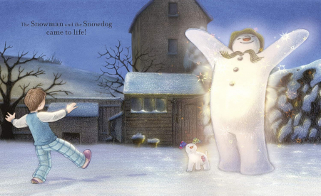 Carte cu ilustratii. The Snowman and the Snowdog [3]