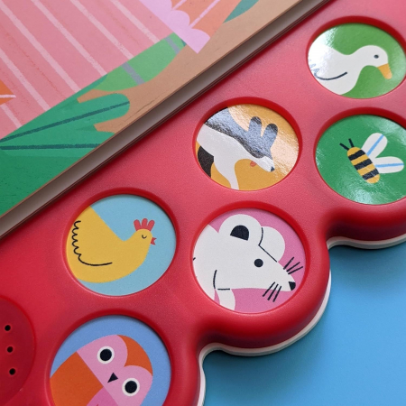 Carte cu sunete. Let's visit. Noisy Farm [3]