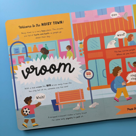 Carte cu sunete. Let's visit. Noisy Town [3]