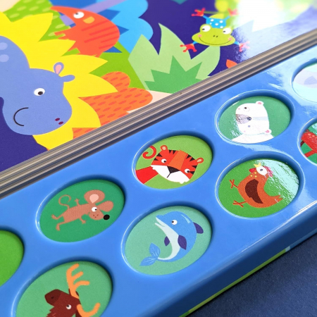 Carte cu sunete. Look and Listen. Animals [4]