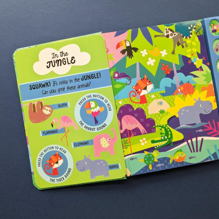 Carte cu sunete. Look and Listen. Animals [3]