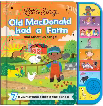 Carti cu sunete - Carte cu sunete, Old MacDonald had a Farm, Let's Sing