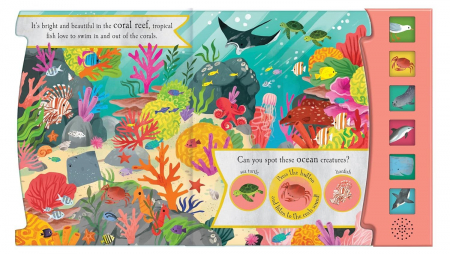 Carte cu sunete. The Noisy Ocean. Lets Explore [1]