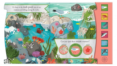 Carte cu sunete. The Noisy Ocean. Lets Explore [3]