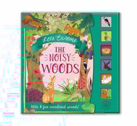 Carti cu sunete - Carte cu sunete. The Noisy Wood. Lets Explore