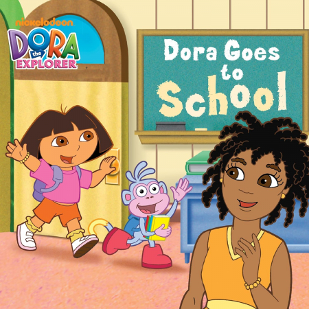 Carti cu ilustratii - Carte ilustrata. Dora Goes to School. Dota the Explorer
