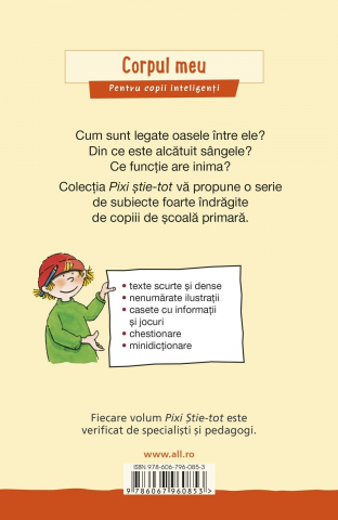 Pixi Stie-Tot. Corpul meu, Isabelle Erler [1]