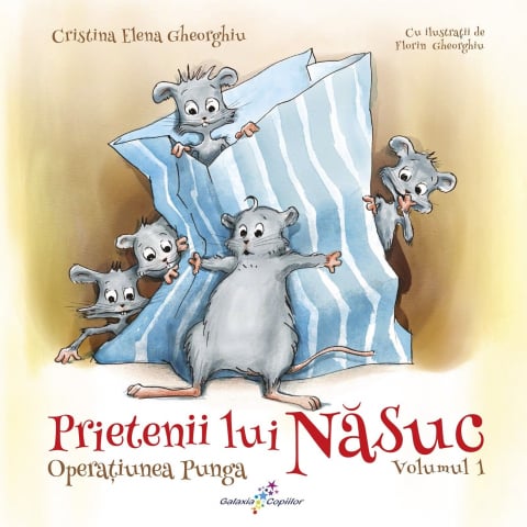 Carti pentru copii - Prietenii lui Nasuc vol.1-Operatiunea punga, Cristina Elena Gheorghiu