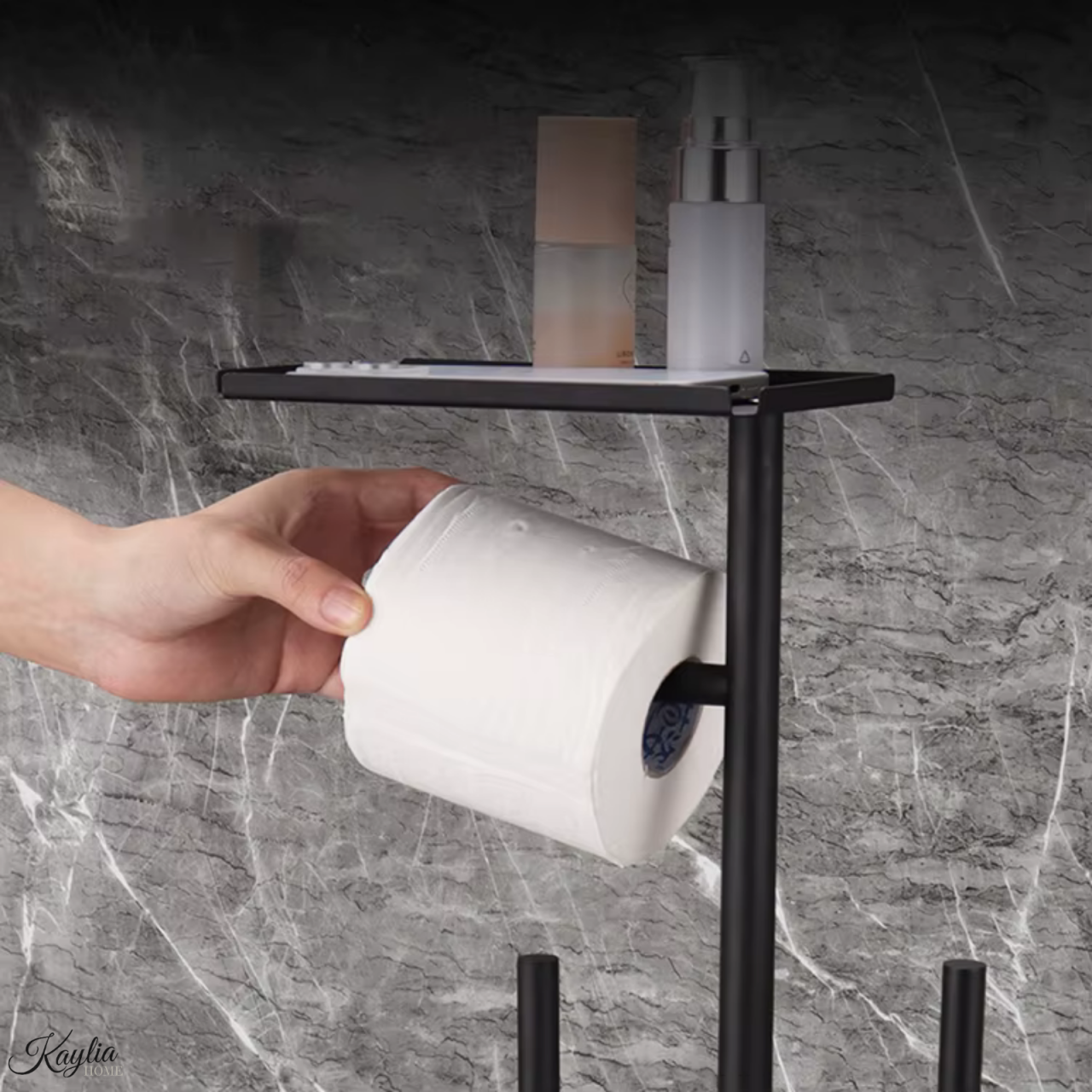 suport-hartie-igienica-kaylia-4-in-1-design-modern-multifunctional-spatiu-de-depozitare-rezerva-pentru-hartie-igienica-perie-de-toaleta-metal-inox-negru [4]