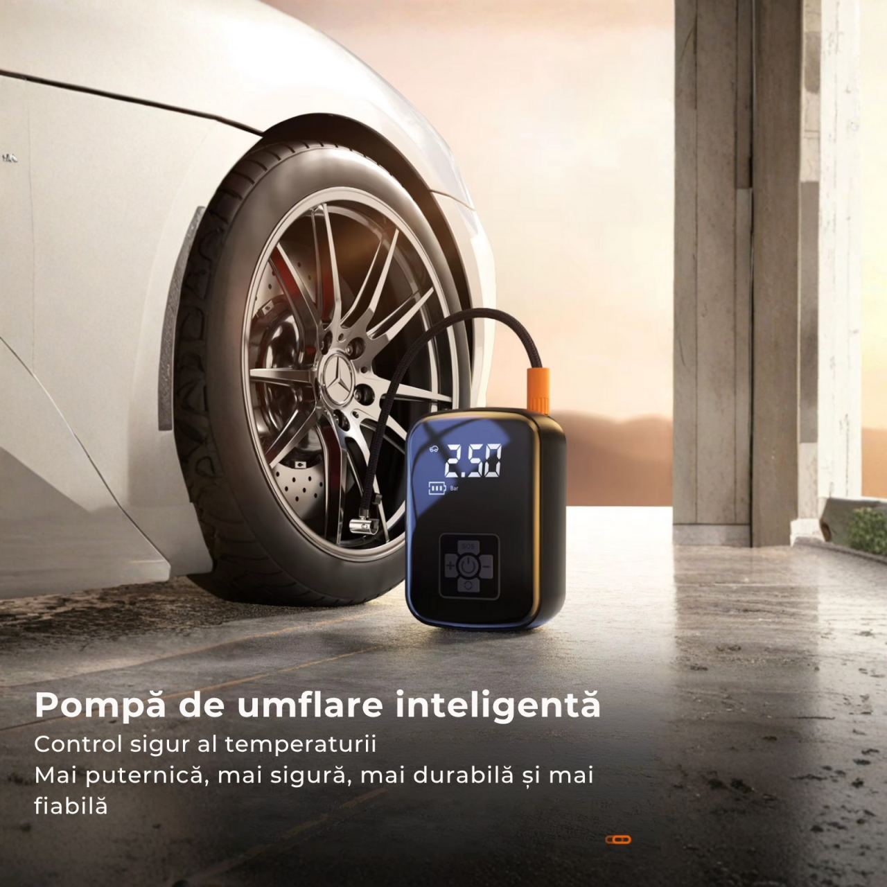 compresor-auto-portabil-kaylia-pompa-aer-masina-baterie-3600mah-4-accesorii-umflare-roti-minge-bicicleta-usor-de-utilizat-incarcare-usb-ecran-digital-oprire-automata-negru [2]