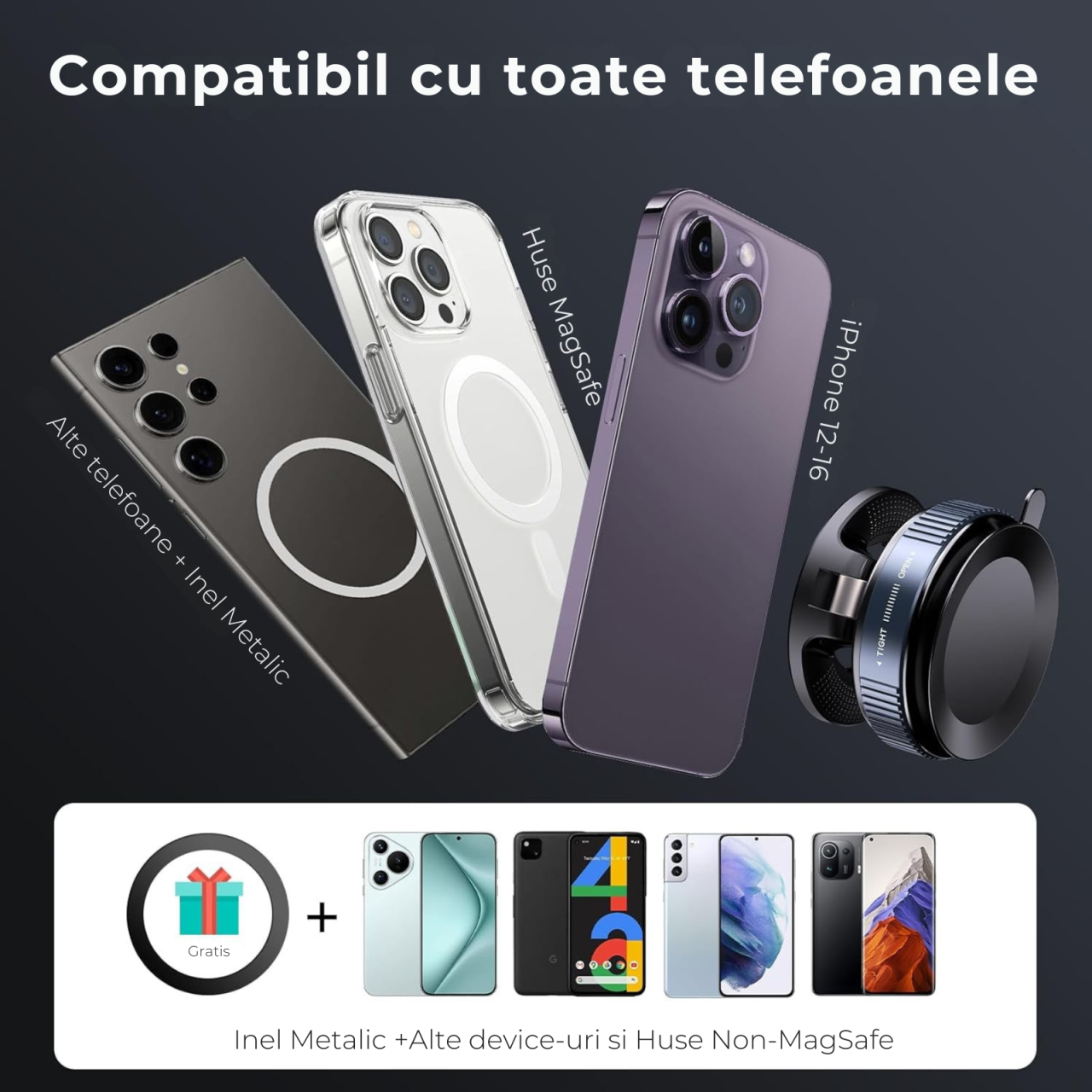 suport-telefon-auto-birou-3-in-1-kaylia-magnetic-rotativ-aluminiu [7]