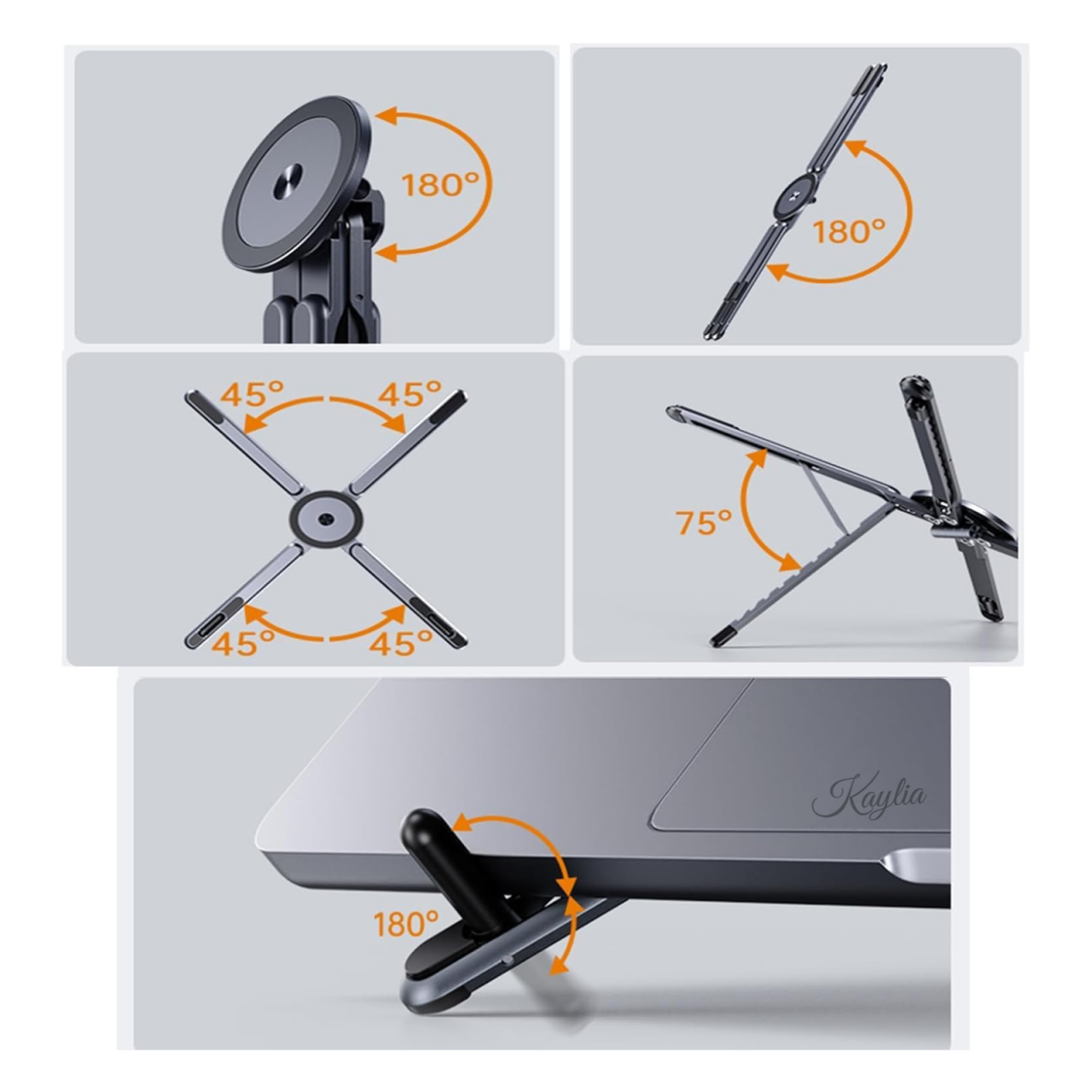 suport-magnetic-multifunctional-pentru-laptop-tableta-si-telefon-atractie-magnetica-puternica-unghi-reglabil-inaltime-ajustabila-portabil-magsafe-aluminiu-negru [5]