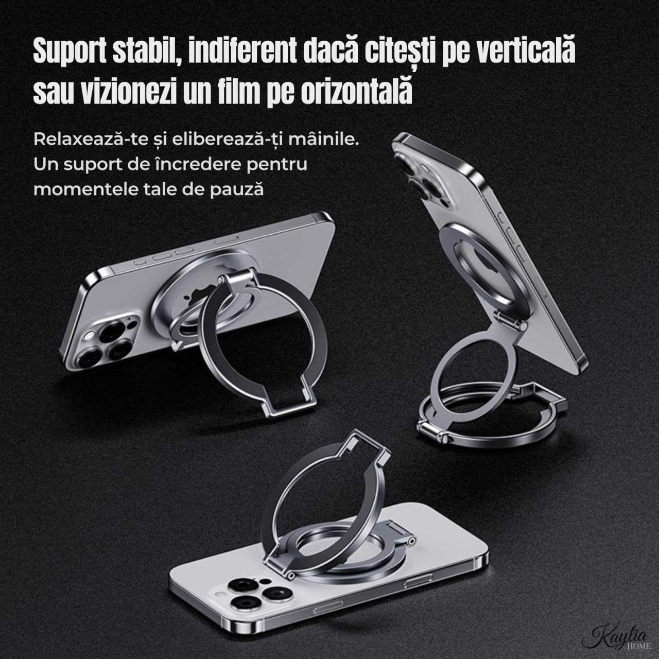 suport-universal-pentru-telefon-suport-pliabil-de-birou-cu-magsafe-pentru-telefon-rotativ-360-2-puncte-de-ajustare-inaltime-reglabila-inel-magnetic-portabil-anti-derapant-aluminiu-argintiu [2]