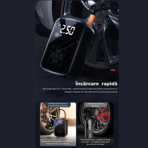 compresor-auto-portabil-kaylia-pompa-aer-masina-baterie-3600mah-4-accesorii-umflare-roti-minge-bicicleta-usor-de-utilizat-incarcare-usb-ecran-digital-oprire-automata-negru [7]
