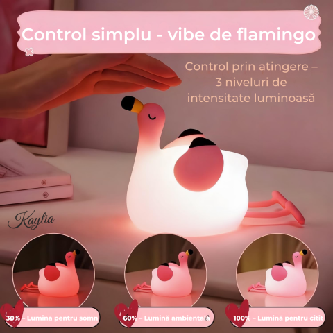 lampa-de-veghe-squishy-kaylia-flamingo-3-moduri-de-iluminare-autonomie-6-ore-silicon-moale-control-intensitate-prin-atingere-reincarcabila [2]