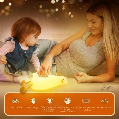 lampa-veghe-copii-kaylia-rata-lenesa-silicon-moale-led-tactila-reincarcabila [1]