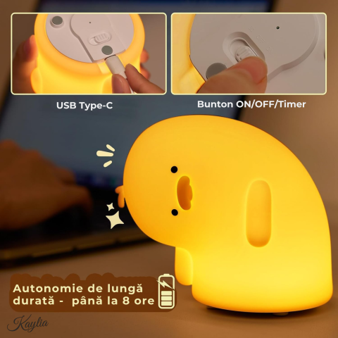 lampa-de-veghe-squishy-kaylia-why-duck-3-moduri-de-iluminare-autonomie-6-ore-silicon-moale-control-intensitate-prin-atingere-reincarcabila-galben [5]