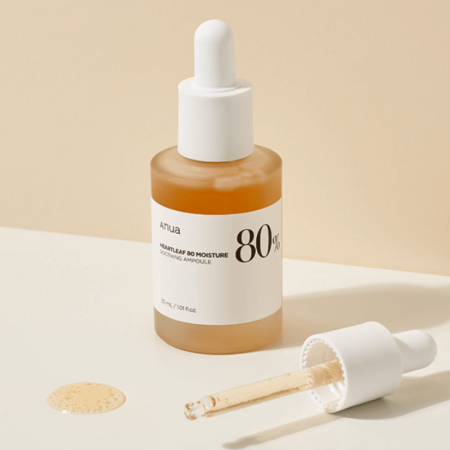 Ser de fata - Ser de fata calmant si hidratant Heartleaf 80% Moisture Soothing Ampoule 30 ml