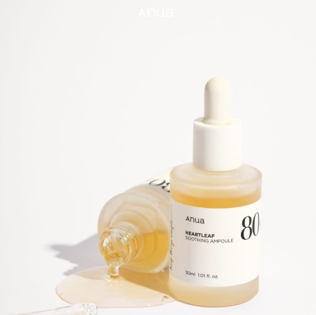 Ser de fata calmant si hidratant Heartleaf 80% Moisture Soothing Ampoule 30 ml [3]
