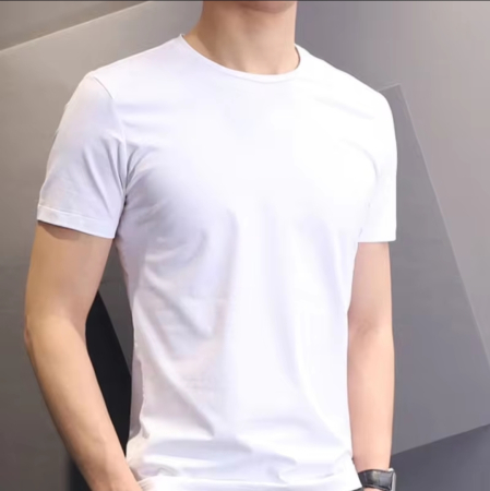 Tricouri - Tricou alb regular fit unisex