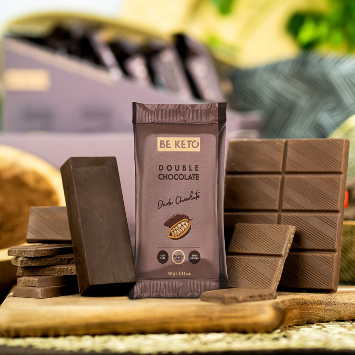 Keto Baton - Dubla Ciocolata 40G [2]