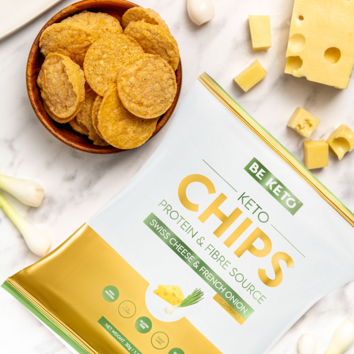 Keto Chips - Branza Elvetiana si Ceapa 30g [2]