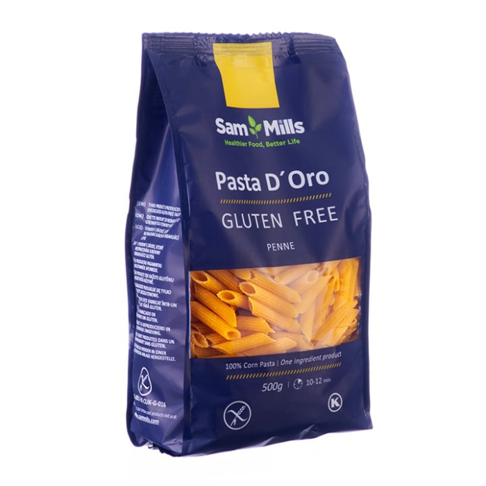 Paste penne fără gluten SamMills Pasta D’Oro din porumb, 500 g [2]