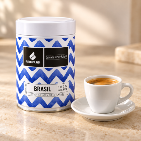 Cafea măcinată ecologică decofeinizată Candelas Swiss Water 250 g [1]