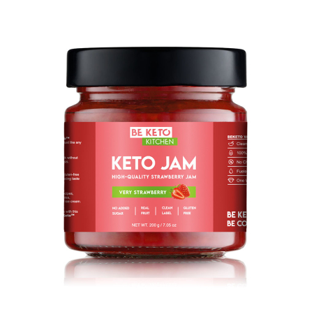 Ciocolata, Creme si Dulceturi - Keto Dulceata Capsuni 200G