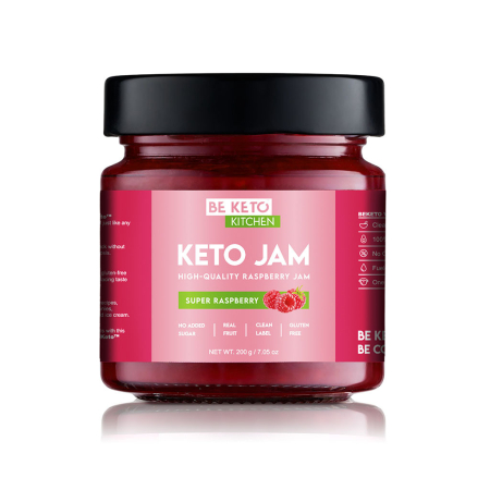 Ciocolata, Creme si Dulceturi - Keto Dulceata Zmeura 200G