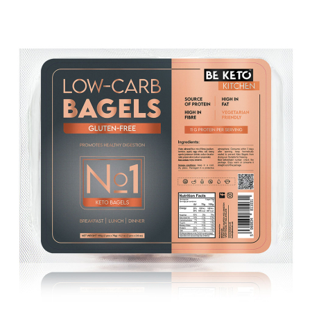 Panificatie Keto - Keto Fara Gluten Bagels 150g