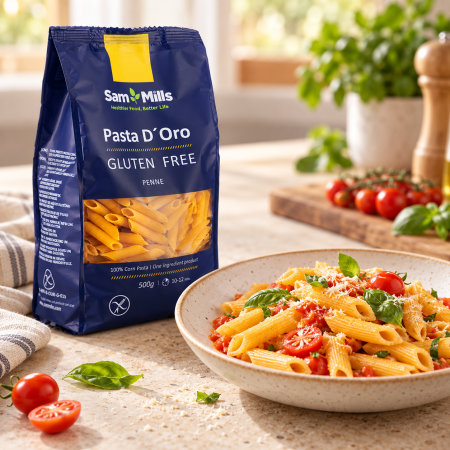 Paste penne fără gluten SamMills Pasta D’Oro din porumb, 500 g [4]