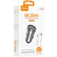 ACCESORII AUTO - Set Incarcator  Auto CC086, USB C, Incarcare rapida 20W, Quick charge 3.0