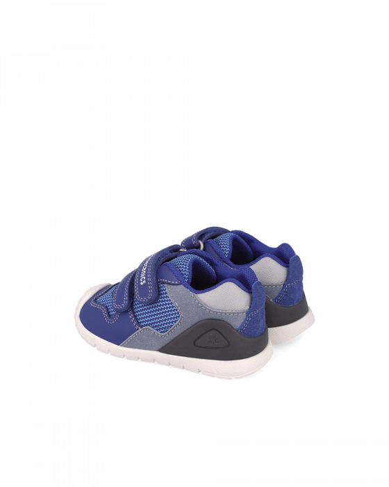 Sneakers baieti, din piele naturala, albastru, Biomecanics 252120-A836 [3]
