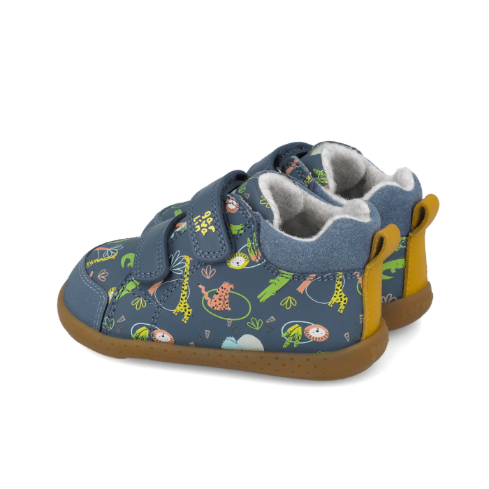 Ghete baieti barefoot impermeabile, imblanite Garvalin 251312-A556FB [1]