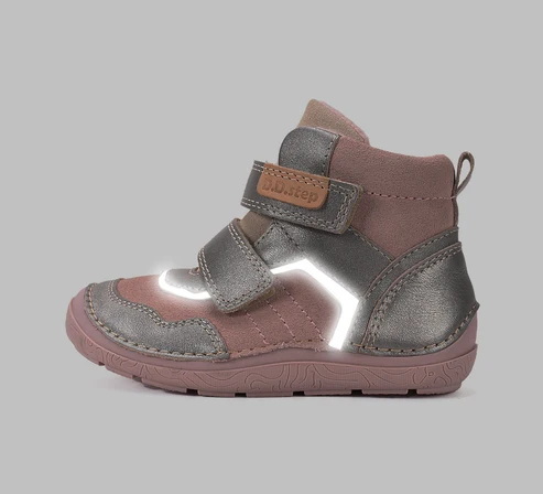 Ghete barefoot imblanite fete Roz A116-62911D DD Step [2]