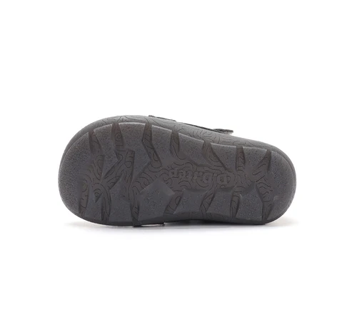 Ghete barefoot imblanite baieti gri luminos A116-62455A DD Step [7]