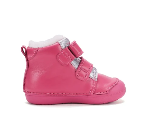 Ghete barefoot imblanite fete Roz W066-62479F DD Step [5]