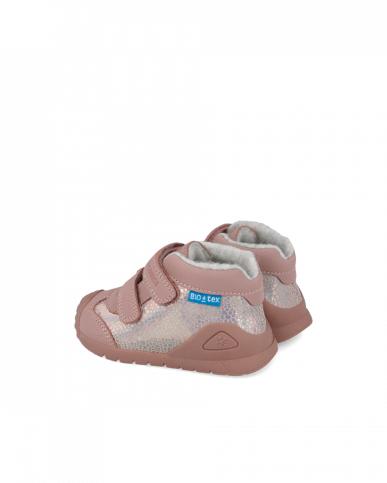 Ghete copii din piele naturala, imblanite, Rosa, Biomecanics 251134-D032FB [4]
