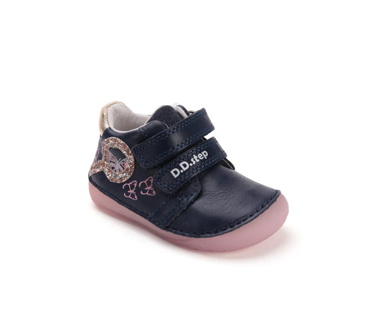 Ghete fete din piele DD Step,  Barefoot Lumino S070-52838B [1]