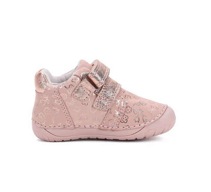 Ghete fete din piele DD Step,  Barefoot  Roz S070-52724 [5]