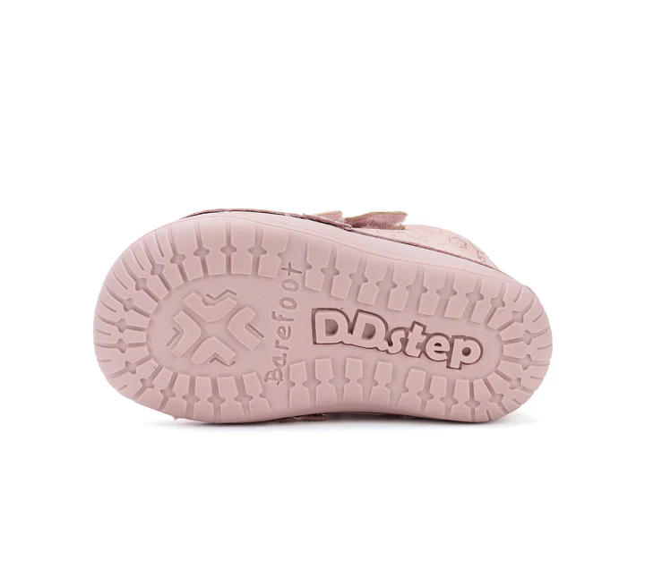 Ghete fete din piele DD Step,  Barefoot  Roz S070-52724 [7]