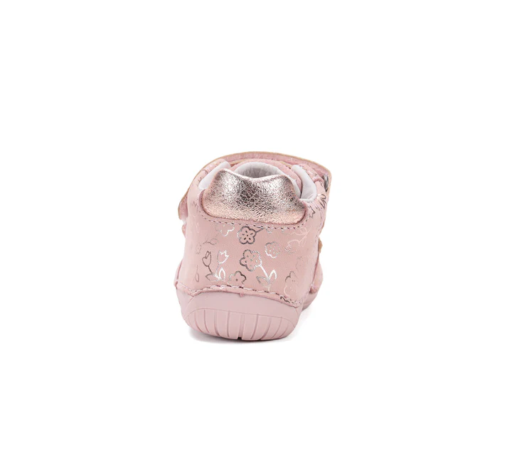 Ghete fete din piele DD Step,  Barefoot  Roz S070-52724 [4]