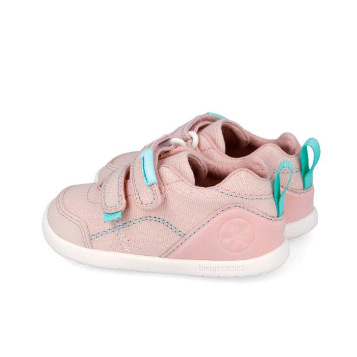 Pantofi fete, calapod lat, textil Biomecanics, roz pal 262190-E032 [3]