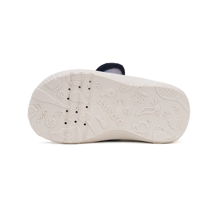Pantofi baieti, din panza, pentru INTERIOR, BAREFOOT, DD STEP C086-51576 [3]