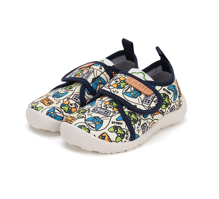 Pantofi baieti, din panza, pentru INTERIOR, BAREFOOT, DD STEP C086-51576 [7]
