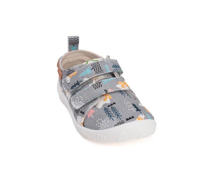 Pantofi baieti, din panza, pentru INTERIOR, BAREFOOT, DD STEP C086-52562B [7]